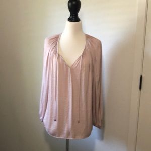 Pink blush Jennifer Lopez top, tunic Small